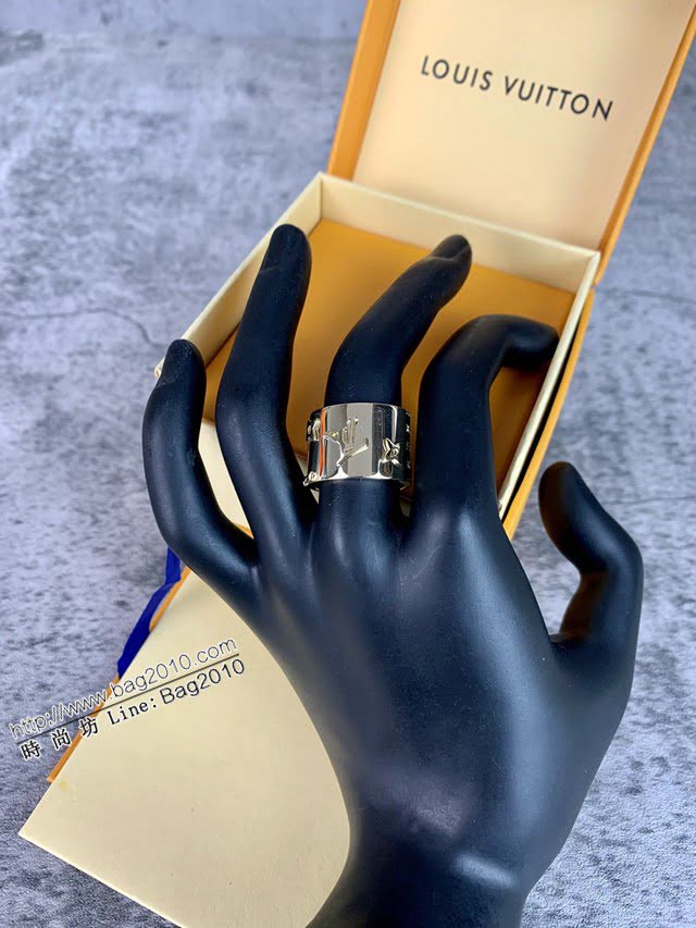 Louis Vuitton新款飾品 路易威登老花字母戒指 LV立體花卉戒指指環  zglv1971